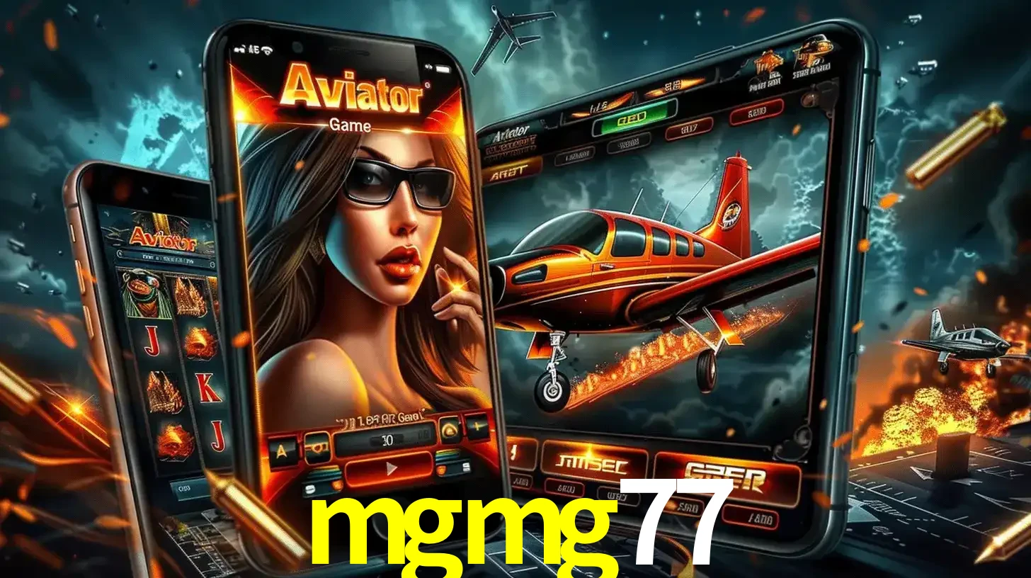 O popular jogo de apostas Aviator exibido em vários celulares e tablets, mostrando a interface emocionante e a ação de voo disponíveis para jogar agora no mgmg77.